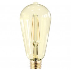 Светодиодная лампа LED-ST64-PRM 8Вт Е27 3000К 720Лм золотистая ASD