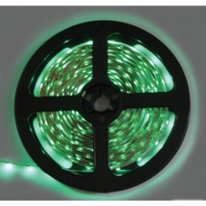 Лента светодиодная LED strip STD 4,8W/m 12V IP20 8mm 60Led/m Green зеленая на катушке 5м. Ecola