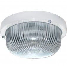 Светодиодный светильник Light GX53 LED ДПП 03-7-001 круг накладной 1*GX53 прозр стекло IP65 белый 185х185х85 Ecola