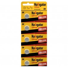 Литиевый элемент питания Navigator NBT-CR1220-BP5 1220