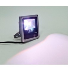 Светодиодный светильник LL-271 Квадрататный, 1LED/10W-белый 230V 6400K серый (IP66) 135х120х45 мм Feron