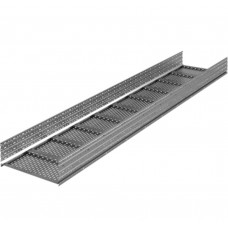 Лоток листовой 200x900, лонжерон 1,5 мм, L 6 м, горячий цинк DKC