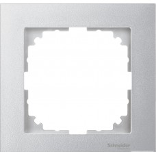 M-Pure 1-постовая рамка, цвет алюминия Schneider Electric