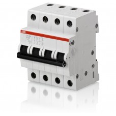 Модульный автоматический выключатель ABB серии SH200L с характеристикой срабатывания С SH204L C10