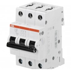 Модульный автоматический выключатель серии ABB S 200 с характеристикой срабатывания C S 203-C 10
