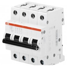 Модульный автоматический выключатель серии ABB S 200 с характеристикой срабатывания C S 204-C 20