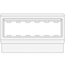 Рамка-суппорт под 6 модулей PDA-ЗDN 100