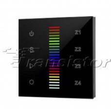 Панель Sens SR-2830RGB-RF-IN Black (220V,RGB,4зоны
