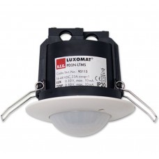 PD2N-LTMS-FC/white Датчик присутствия потолочный 360°, один канал NO 3А, напряжение 16-48V DC, температура 0-10V, освещённость 0-10V, диаметр действия 10м., накладной монтаж/ IP20/белый BEG