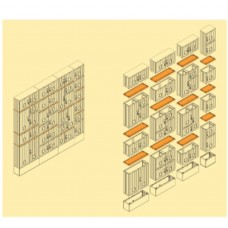 Перегородка горизонтальная OptiBox G-HP-106x24