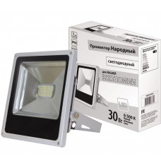 Светодиодный светильник СДО30-2-Н 30 Вт, 6500 К, серый