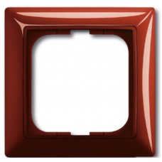 Рамка 1-постовая, серия Basic 55, цвет foyer-red ABB