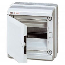 Распределительные шкафы для настенного монтажа с непрозрачной дверцей с вертикальными петлями на 8 модулей ABB 12728