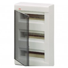Распределительный шкаф для настенного монтажа c прозрачной дверцей с вертикальными петлями на 36 модулей ABB 1SL2466A00