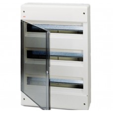 Распределительный шкаф для настенного монтажа c прозрачной дверцей с вертикальными петлями на 54 модулей ABB 1SL2467A00
