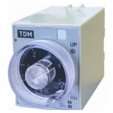 Реле времени TDM ELECTRIC РВ2D-10 сек/60 мин-5 A-220 В-8Ц