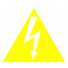 Символ "Молния" (треугольник) 130х130х130мм TDM ELECTRIC