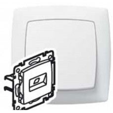 SUNO RJ45 UTP кат5е 1в Белый Legrand