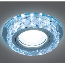 Светильник Backlight BL040 Кругл. Кристалл/Хром, Gu5.3, LED 4100K 1/40 Gauss