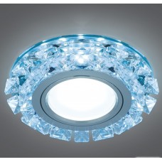 Светильник Backlight BL050 Кругл. Кристалл/Хром, Gu5.3, LED 4100K 1/40 Gauss