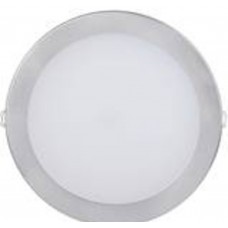 Светильник светодиодный ДВО 1608 серебро круг LED 18Вт 4000 IP20 IEK