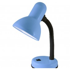 Светильник настольный на основании 60Вт, E27 синий (мягкая упак.) TDM