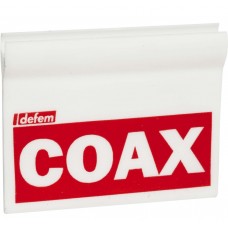 Табличка b40 с надписью coax Schneider Electric