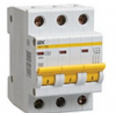 Выключатель автоматический ИЭК ВА47-29М 3P 40A 4,5кА характеристика C MVA21-3-040-C