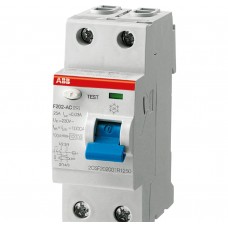 Выключатель дифференциального тока ABB серии F 200 типа A F202 A-40/0.03