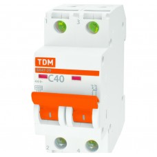 Выключатель автоматический двухполюсный TDM ELECTRIC ВА47-29 ТУ2008. АЯКИ.641235.003ТУ SQ0206-0017