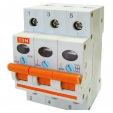Выключатель нагрузки (мини-рубильник) TDM ELECTRIC ВН-32 3P 100A