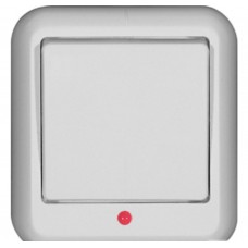 Выключатель «прима» о/у с 1-кл. с индик. с из.пл.(250в, 10а) белый Schneider Electric