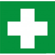 Знак безопасности NPU-1818.EC01 "Аптечка первой медицинской помощи" Белый Свет